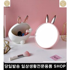 공주거울 첫화장대 우리아이 토끼 무반전거울만들기 엔틱거울 경대, 화이트 (87,874개)