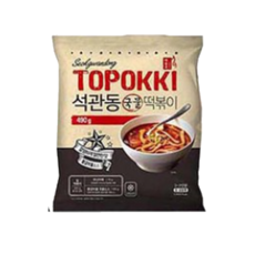 석관동떡볶이 국물떡볶이 4팩, 490g, 4개
