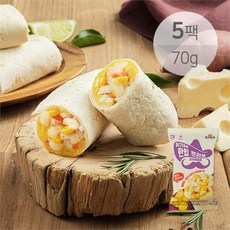 꼬꼬빌 닭가슴살 한입브리또 고구마치즈 70g x 5팩, free/닭가슴살 한입브리또 고구마치즈 70g x 5팩