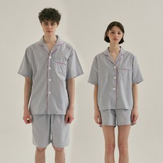 조스라운지 (couple) Blue Mountains Short Pajama Set