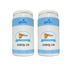모스트펫 프리미엄 구피 전용 사료, 160g, 2개