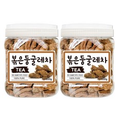 좋은아침 국산 볶은 둥굴레차 둥글레차, 2통, 500g