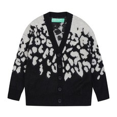 베네통 Patterned knit cardigan_1VAAE60311J4