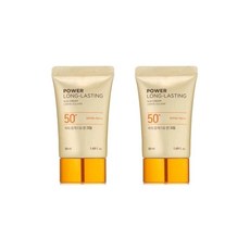 1+1/2개/더페이스샵 파워 롱래스팅 선크림 50ml/SPF50+ PA+++, 1개