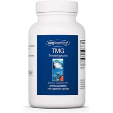 알러지 리서치 그룹 Allergy Research Group TMG 트리메틸글리신 100 베지 캡, One Color, One Size, 베지캡슐 100, 1개