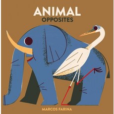 (영문도서) Babylink: Animal Opposites Board Books, Crocodile Books, English, 9781623718503