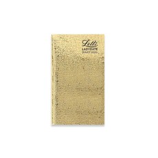 Letts of London Ladydate 슬림 위크 투 뷰 2025 다이어리 - 골드