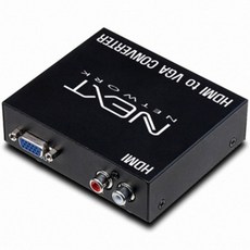 HDMI to VGA + 음성 변환 컨버터 NEXT-2215HVC