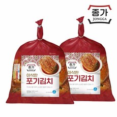 [종가] 아삭한 포기김치, 4.8kg, 2개
