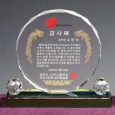 최고인기 상패 감사패 모음 [랜드마크트로피], L1-139A, 중, 융케이스, L5-109