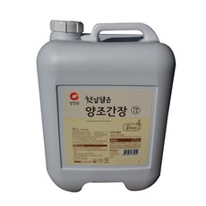 청정원 햇살담은 양조간장, 15L, 1개