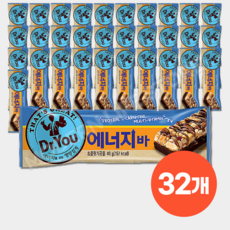 닥터유 에너지바 견과류 너트 크린베리 비타민함유 식사보충, 40g, 32개