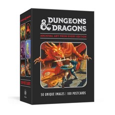 The Dungeons & Dragons 100 Postcards: Archival Art from Every Edition, Clarkson Potter Publishers