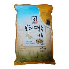 참식품 보리떡용 가루 믹스 분말 보리빵 3kg 2개묶음, 2개