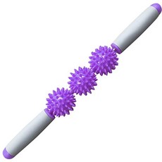 요가 스틱 3 마사지 공 피트니스 도구 근육 롤러 PVC 다기능 피로 감소 셀룰 라이트 릴렉스 마사지 스틱