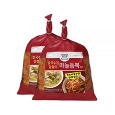 종가집 마늘듬뿍김치 750g x 2개+N포인트 1천원