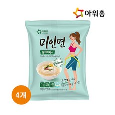 아워홈 [아워홈] 김치말이 미인면(동치미육수) 351g x 4개 봉지형, 단일상품
