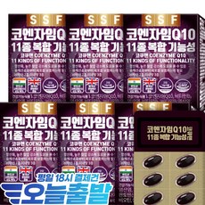 순수식품 코엔자임Q10 코큐텐 비오틴 엽산 아연, 30캡슐, 6박스