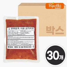 춘풍접객 시골 김치찌개 350g (30개) 업소용 식당용 찌개 베이스 참치 순두부 부대찌개 육수 소스