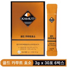 골드 카무트 효소 3g x 30포 6박스, 90g, 상세페이지 참조, 상세페이지 참조, 상세페이지 참조