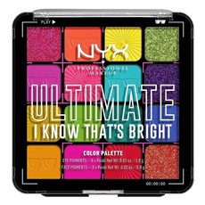 NYX PROFESSIONAL MAKEUP 얼티메이트 섀도우 팔레트 아이섀도우 브라이트, I Know That's Bright