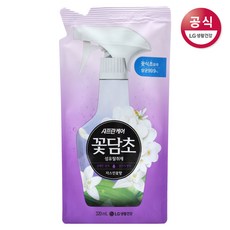 샤프란 꽃담초 자스민꽃 섬유 탈취제 리필, 320ml, 1개