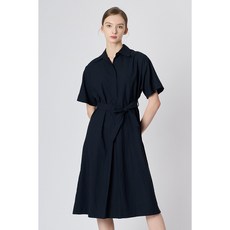 BCBG 벨티드 하프슬리브 원피스 (B3M3O671)