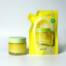 구달 청귤 비타C 잡티케어 크림 75ml, 2개