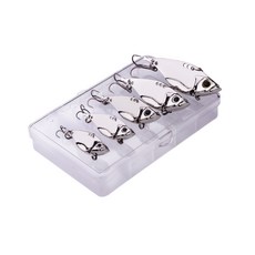 행운을파는낚시 메탈바이브 5종세트, 실버, 1개