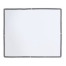 BRIGHTWM 휴대간편 접이식 빔프로젝터 스크린 203X152CM 간이