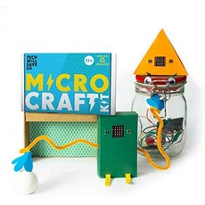 Technology Will Save Us 코딩키트 장난감 블록 6 7세 유치원 초등 교육 BBC Micro bit Tech는 스타터 팩을 구할 것입니다 교육용 코딩 키트 포켓 크기의 프로그래밍 가능 컴퓨터 남아 여아 청소년 어린이 11세 이상을 선물-90879, 단일옵션, 03.Micro : Craft 키트