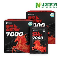 네이처드림 마력 아르기닌 7000 70mL x 14포 /말태반/남성활력제/유통기한 24.11.14까지, 2박스