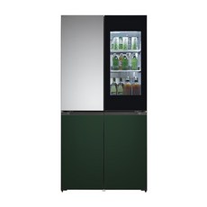 LG전자 M870AAA451 오브제컬렉션 조합형 냉장고 870L 1등급 도어포함, 네이처(메탈) 블랙/그레이/화이트