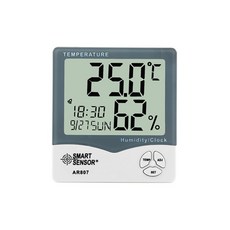 AR 807 탁상용 온습도계 바이오, 상세페이지 참조, 1개