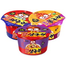 [농심] 큰사발 마라샹구리 2개 + 푸팟퐁구리 2개 + 김치짜구리 2개