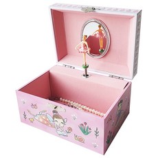 라베끄 꽃밭에서 발레리나 키즈 오르골 보석함(소)-센과치히로/초등학교 유치원 어린이집 여자아이 딸생일선물/악세사리 쥬얼리 보석상자 수납함/musical box for girl