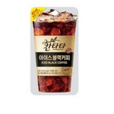 칸타타 아이스 파우치 블랙커피, 190ml, 220개
