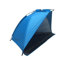 Carries Outdoor 캠핑장비 야외 햇빛가리개 텐트 캠핑 대공간 비치텐트 환기 휴대용 낚시텐트 블루