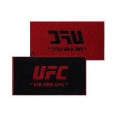 UFC SPORT 짐 자카드 타올 블랙 U2ECV2314 874664, 1개