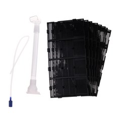 QDY 어항 필터 플레이트 바닥 필터 보드 플레이트 검정 RS-32P