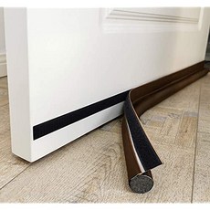 NMT 하단 도어 드래프트 차단기 도어 방음은 외부 및 내부 도어에 적합 방진 32 너비 (갈색) [Brown- 32"] - P0899086M8PX6C2, Brown- 32"