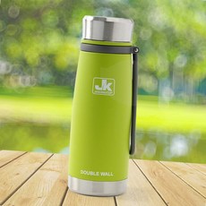 SS 티보틀 보온병 그린 600ML 차망텀블러, 1개