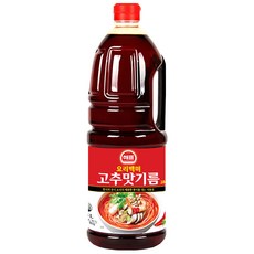 1.8L 해표 고추맛기름, 1개