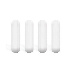 4Pcs 10mm0.4인치 PTFE 마그네틱 교반기 믹서 스터바 화이트 컬러 실험실 바 스터 플레이트 마그넷 로드, 30MM (1.18 INCH) 4PCS