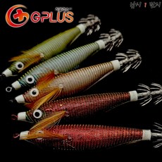 [비블랙] 지플러스 카멜레온 에기, E2104 야광+래드+골드