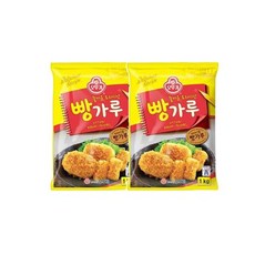 오뚜기 빵가루 1KGx2개 [간편식] [맛있는] 1세트
