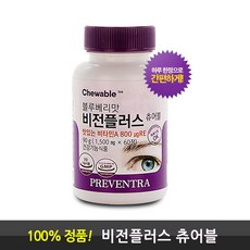 블루베리맛비전플러스츄어블