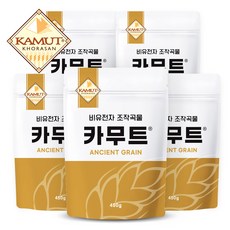 고대곡물 카무트 정품 호라산 밀 450g 5개, 단품