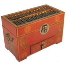 복고 중국 목주 산수 abacus w.사물함, 상세페이지 참조