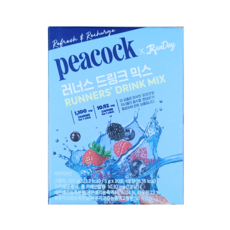 피코크 러너스 드링크 믹스, 1개, 100g